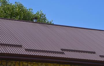 typical Gussage All Saints corrugated roof uses