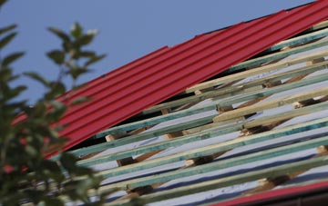 Gussage All Saints corrugated roofing costs