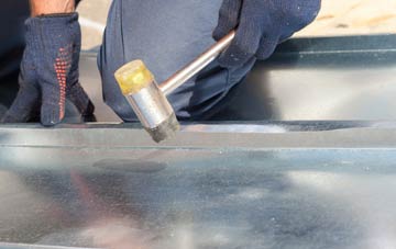 Gussage All Saints metal roofing costs