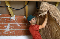 Gussage All Saints tapered roof insulation